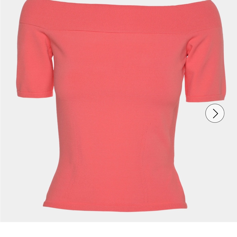 Alexander McQueen Women's Coral Stretch Top
